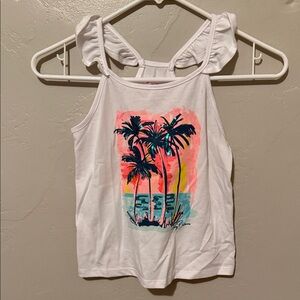 Tommy Bahama White Top with Embellished Front Medium (7/8)